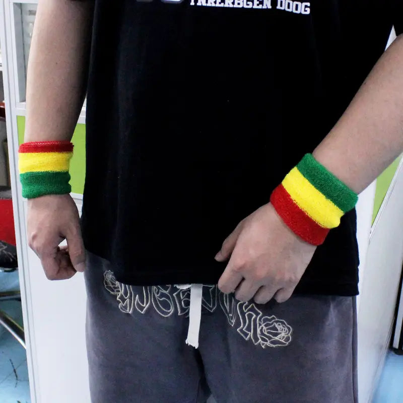 3pcs Patriotic Sports Headband & Wristband Set