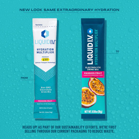 Energy-Liquid I.V. Hydration Multiplier – Passion Fruit