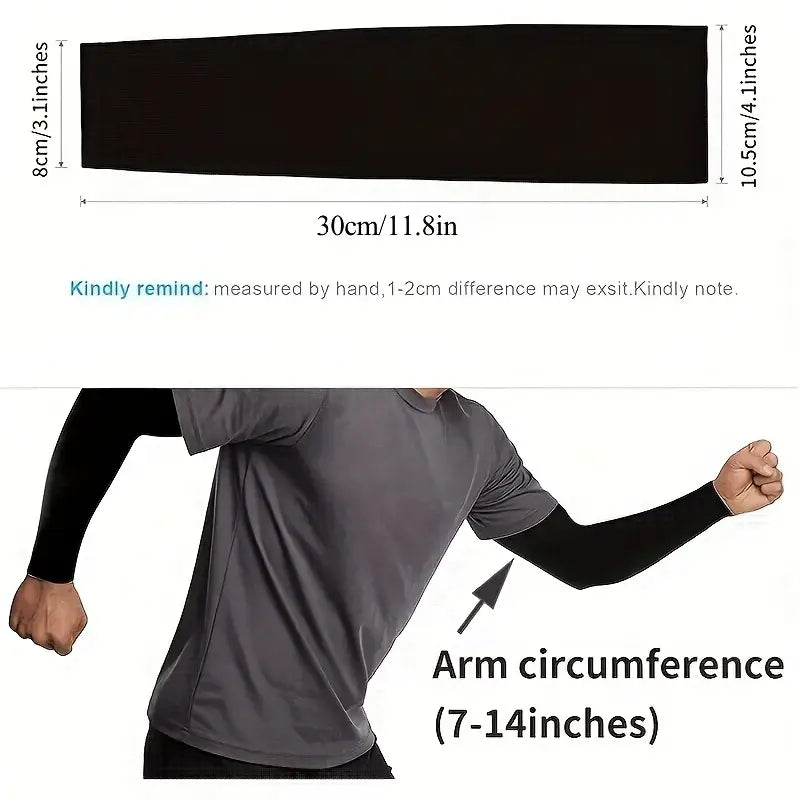 2 Pairs Cooling Arm Sleeves