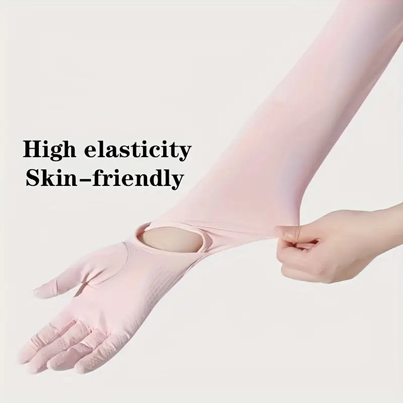 1Pair New Cooling Arm Sleeves Gloves for Women & Men