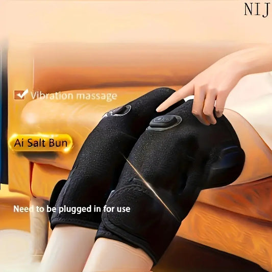 USB-Powered Electric Brace with Vibration & Hot Compress