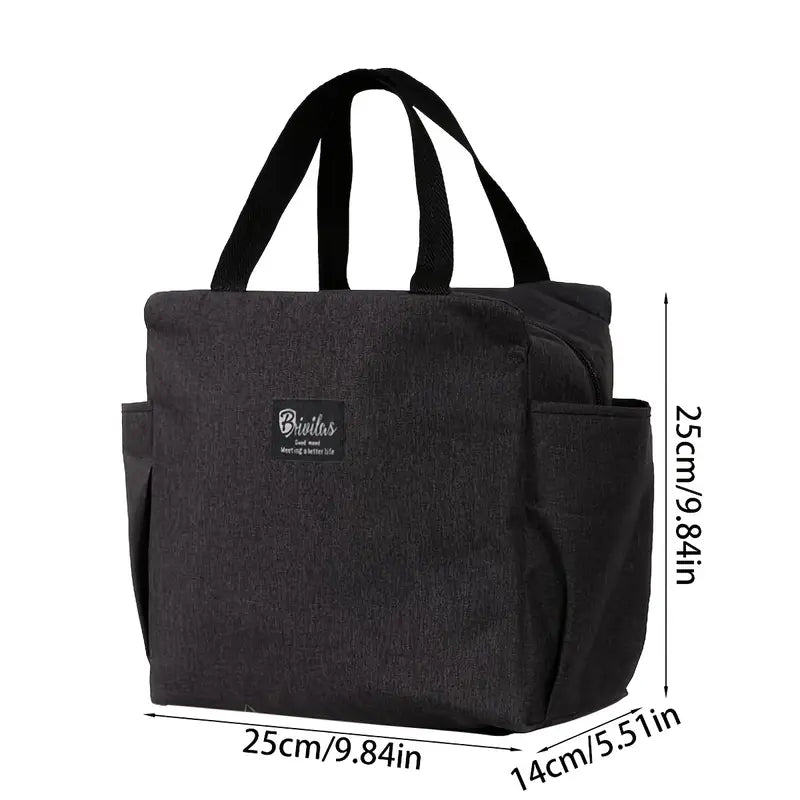 Double Bag Insulated Lunch Bag