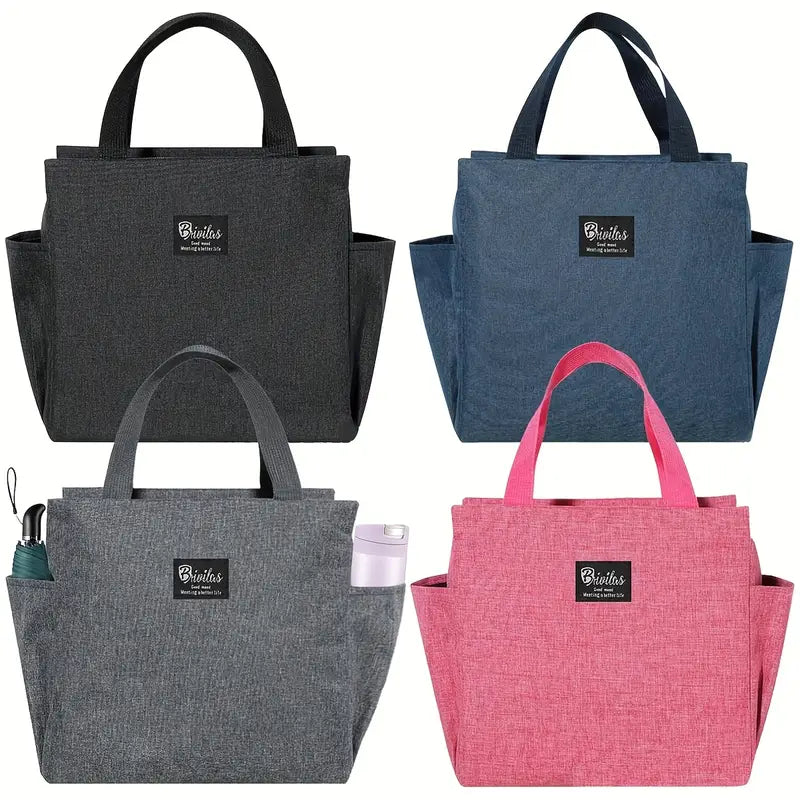 Double Bag Insulated Lunch Bag