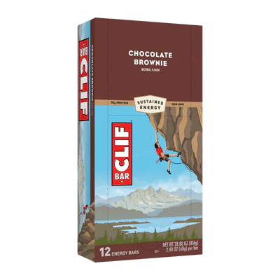 Energy-CLIF BAR Chocolate Brownie Flavor