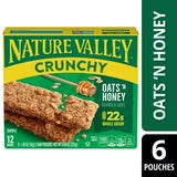 Snack-Nature Valley Crunchy Granola Bars, Oats 'n Honey