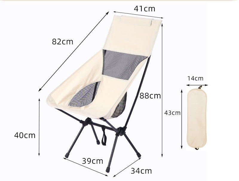 MSV+ CourtSeat™ Portable Pickleball Chair – Lightweight Foldable Chair for Game Days