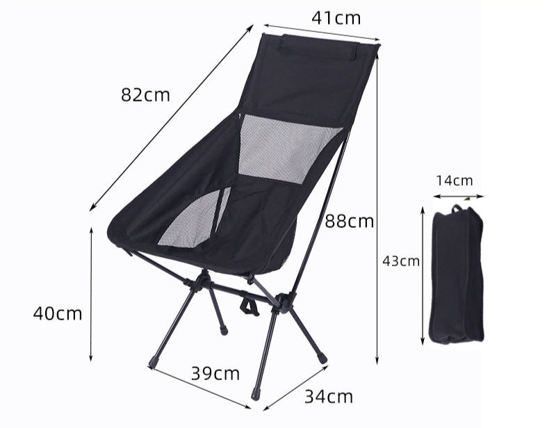 MSV+ CourtSeat™ Portable Pickleball Chair – Lightweight Foldable Chair for Game Days