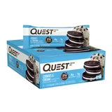 Snack-Quest Protein Bar, Cookies & Cream, 21g Protein