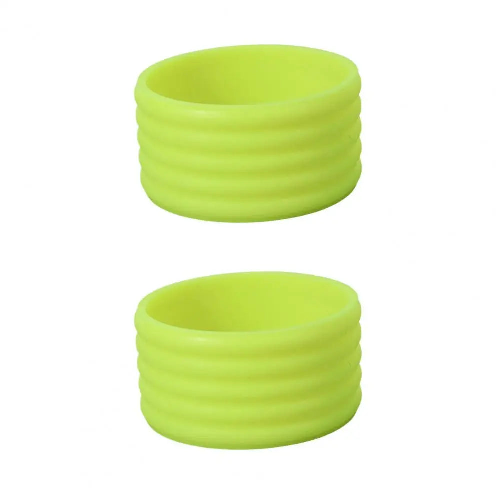 MSV+ GripLock™ Silicone Paddle Bands – Anti-Slip Racket Handle Rings (2-Pack)