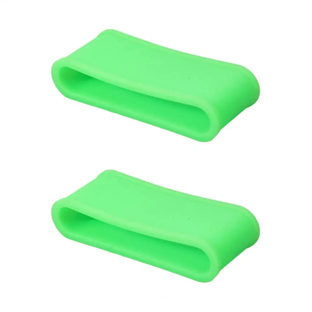 MSV+ GripLock™ Silicone Paddle Bands – Anti-Slip Racket Handle Rings (2-Pack)