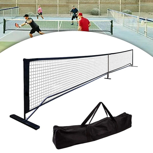 MSV+ CourtAnywhere™ Portable Pickleball Net System – Easy Setup with Carrying Bag (Indoor & Outdoor Use)