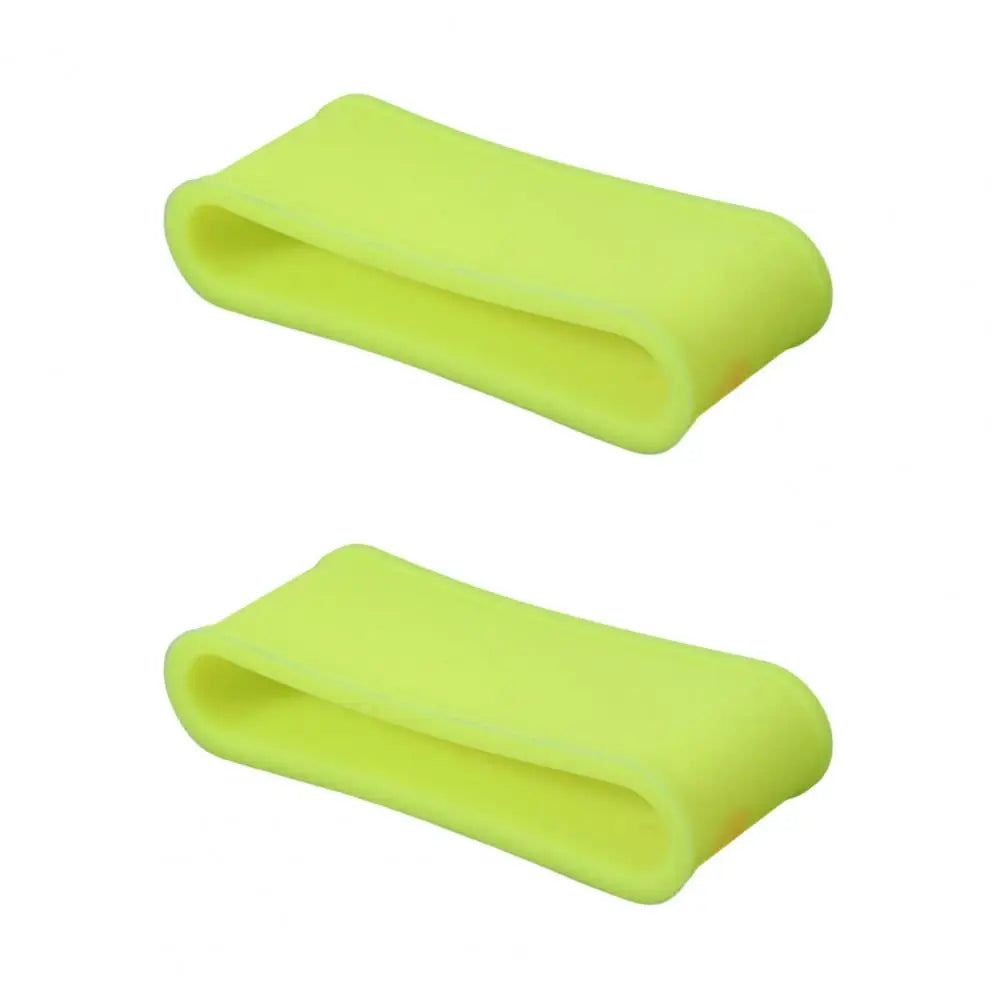 MSV+ GripLock™ Silicone Paddle Bands – Anti-Slip Racket Handle Rings (2-Pack)