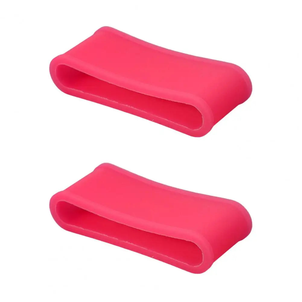 MSV+ GripLock™ Silicone Paddle Bands – Anti-Slip Racket Handle Rings (2-Pack)