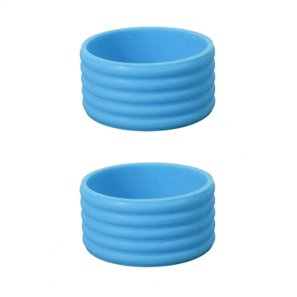 MSV+ GripLock™ Silicone Paddle Bands – Anti-Slip Racket Handle Rings (2-Pack)