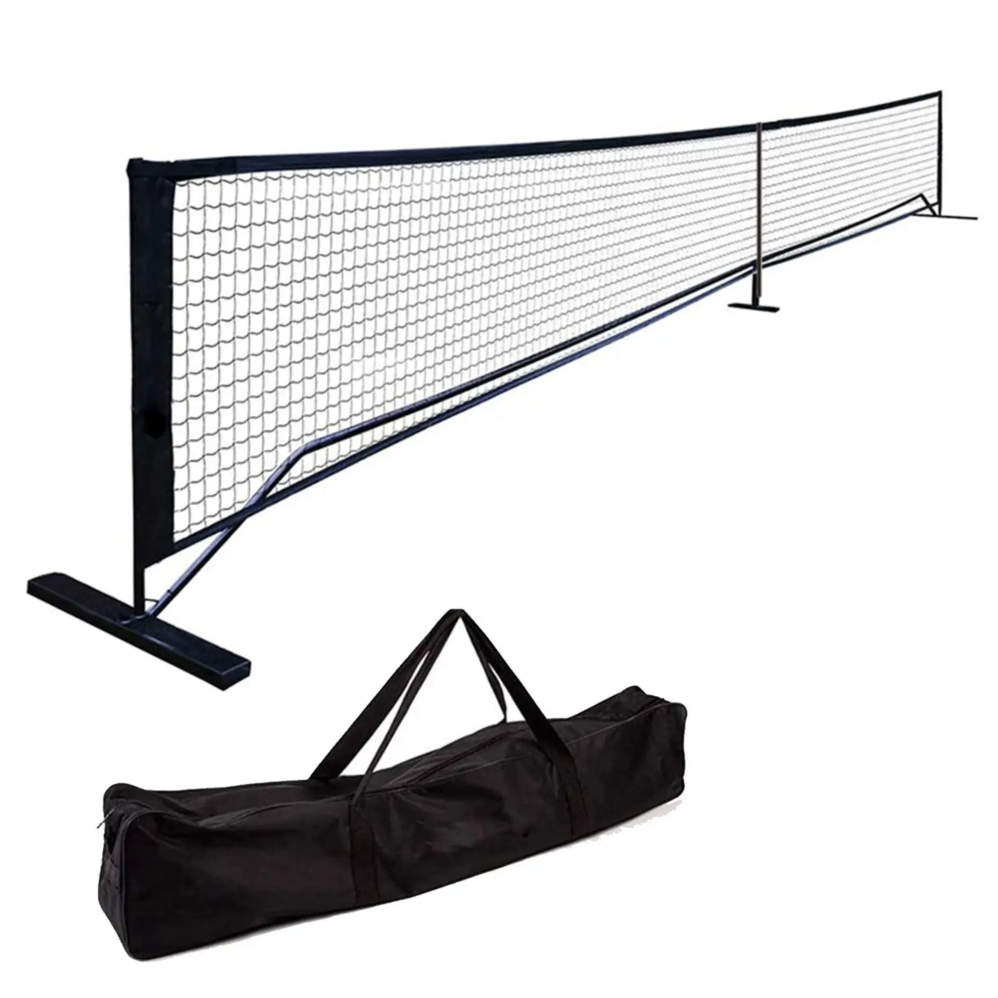 MSV+ CourtAnywhere™ Portable Pickleball Net System – Easy Setup with Carrying Bag (Indoor & Outdoor Use)
