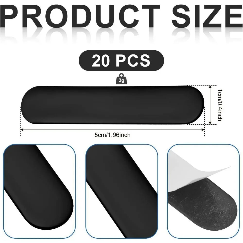 MSV+ BalancePro™ Lead Tape Stickers – Paddle Weight Adjustment Strips (10/20pcs)