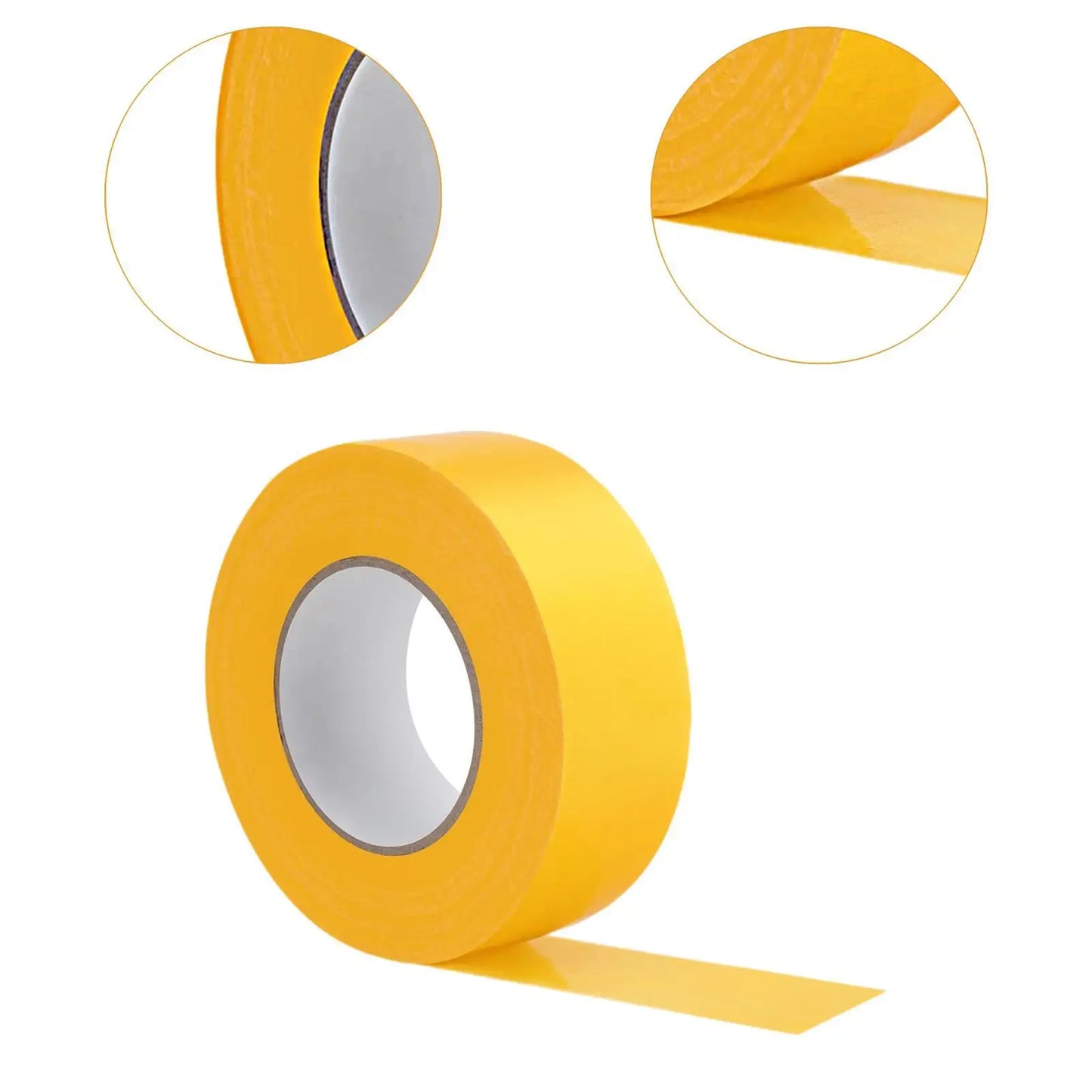 MSV+ LineMark™ Pickleball Court Tape – 66ft Temporary Sports Marking Tape for Indoor & Outdoor Use