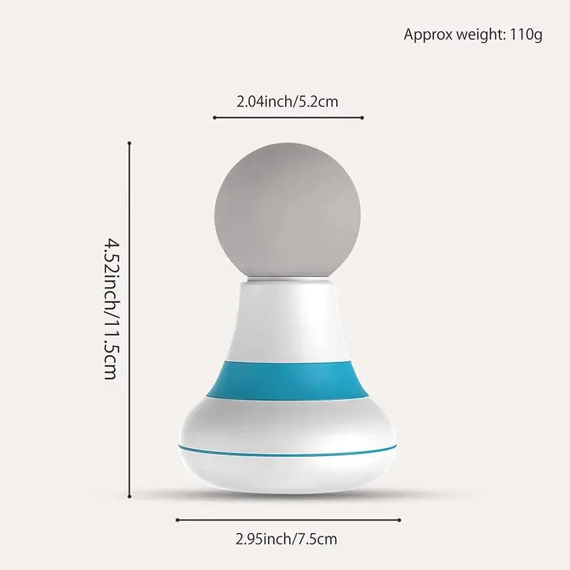 MSV+ PulseGun™ Mini Massage Gun – 6-Speed Handheld Recovery for Neck, Shoulder & Back Relief