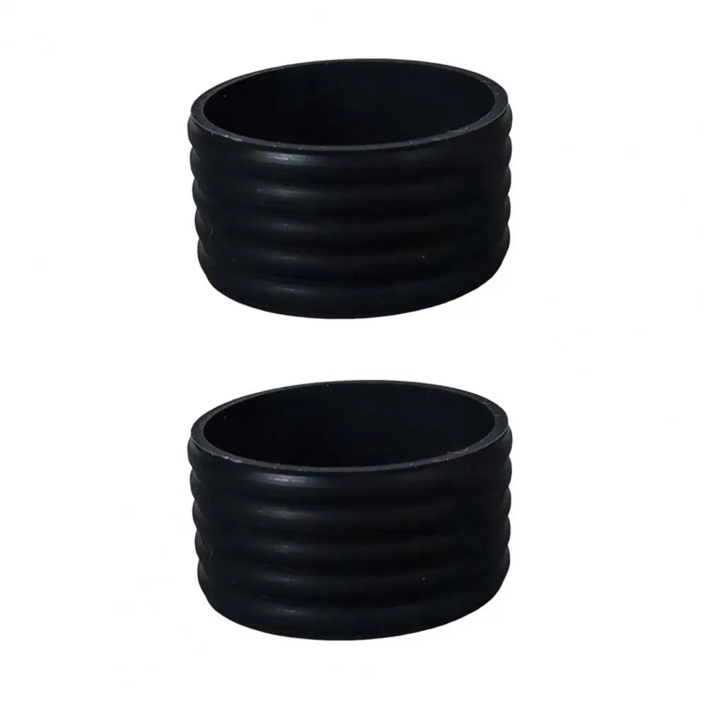 MSV+ GripLock™ Silicone Paddle Bands – Anti-Slip Racket Handle Rings (2-Pack)