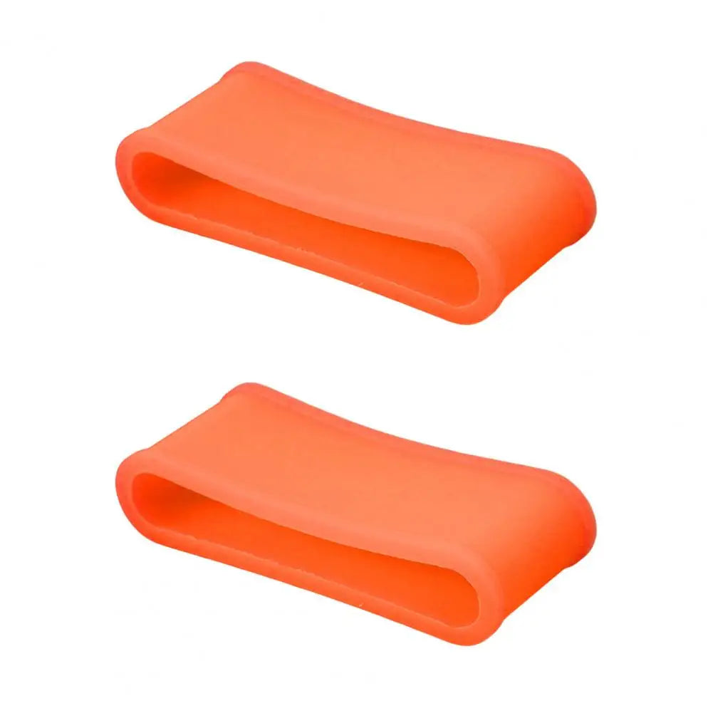 MSV+ GripLock™ Silicone Paddle Bands – Anti-Slip Racket Handle Rings (2-Pack)