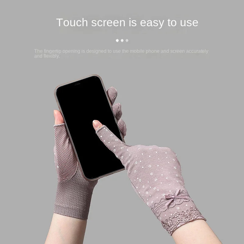 MSV+ Jesmora UVShield Gloves – Lightweight, Breathable Sun Protection for Women