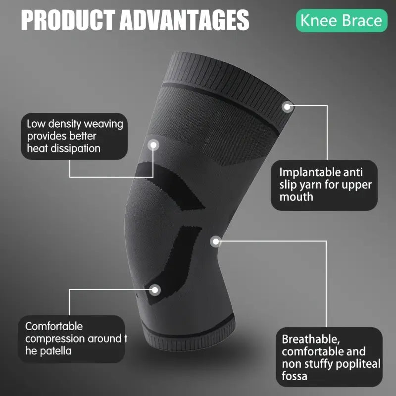 2-Pack Breathable Knee Sleeves