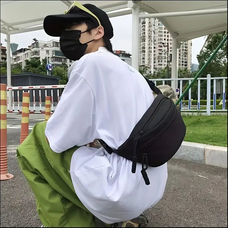 Multifunctional Solid Color Waist Bag