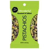 Snack-Wonderful Pistachios No Shells Roasted & Salted Nuts, 2.5 Ounce Bag