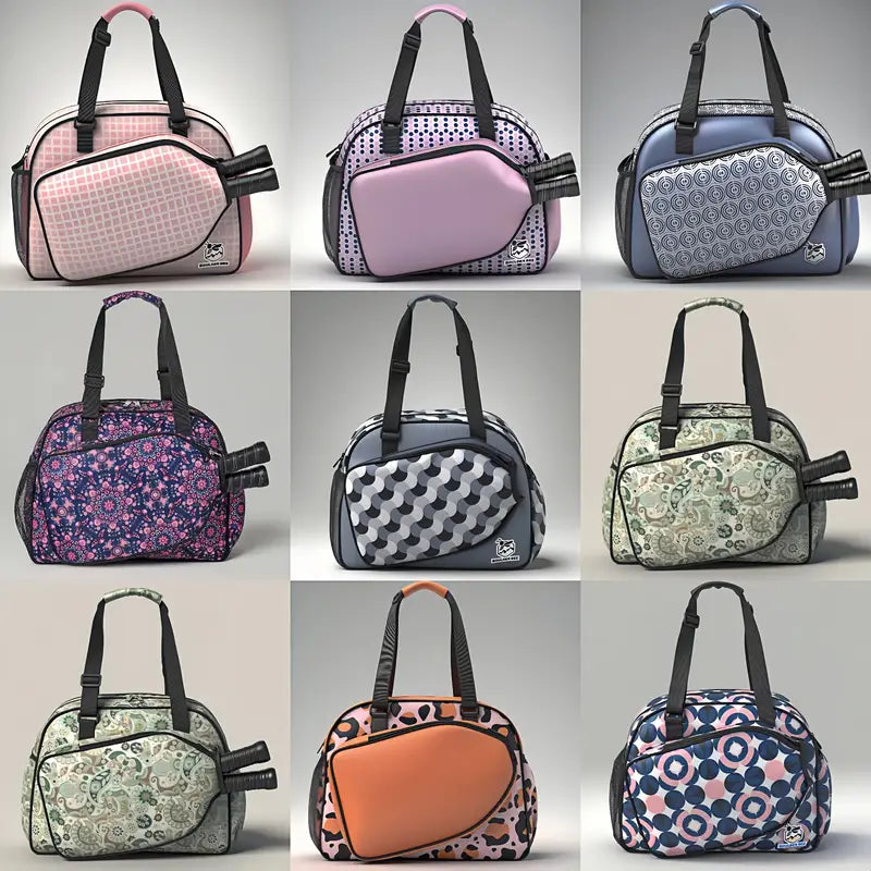 Versatile Pickleball & Tennis Sports Bag – Lightweight Multi-Compartment Backpack/Duffle for Paddles, Shoes & Gear