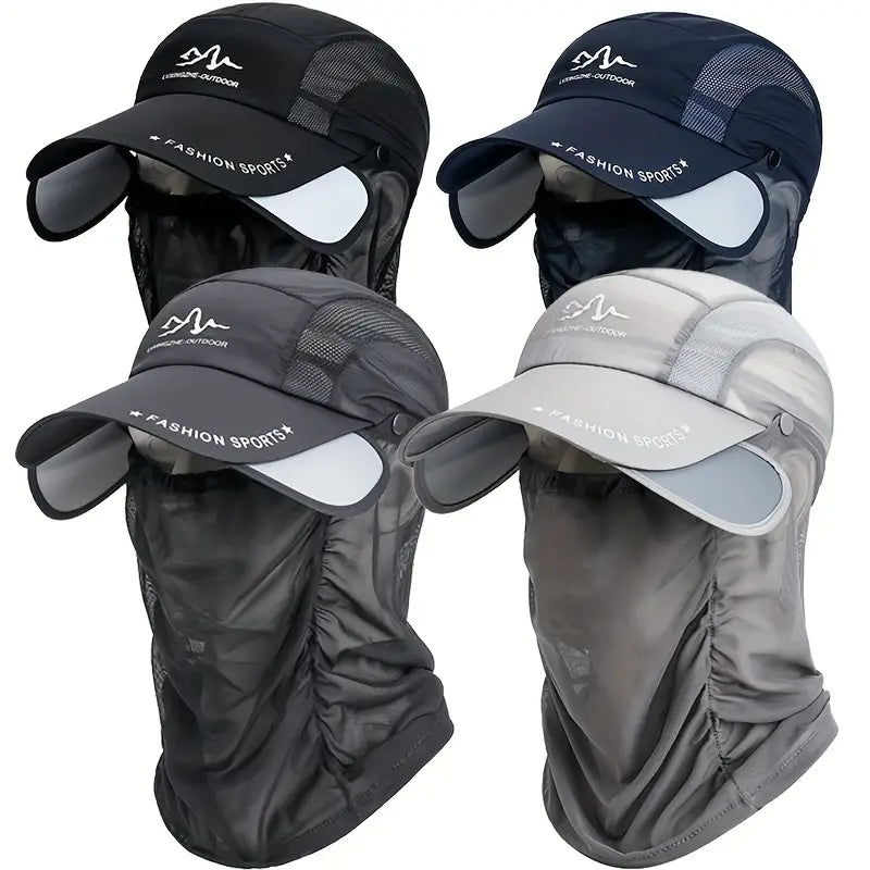 Full-Face Sun Protection Cap