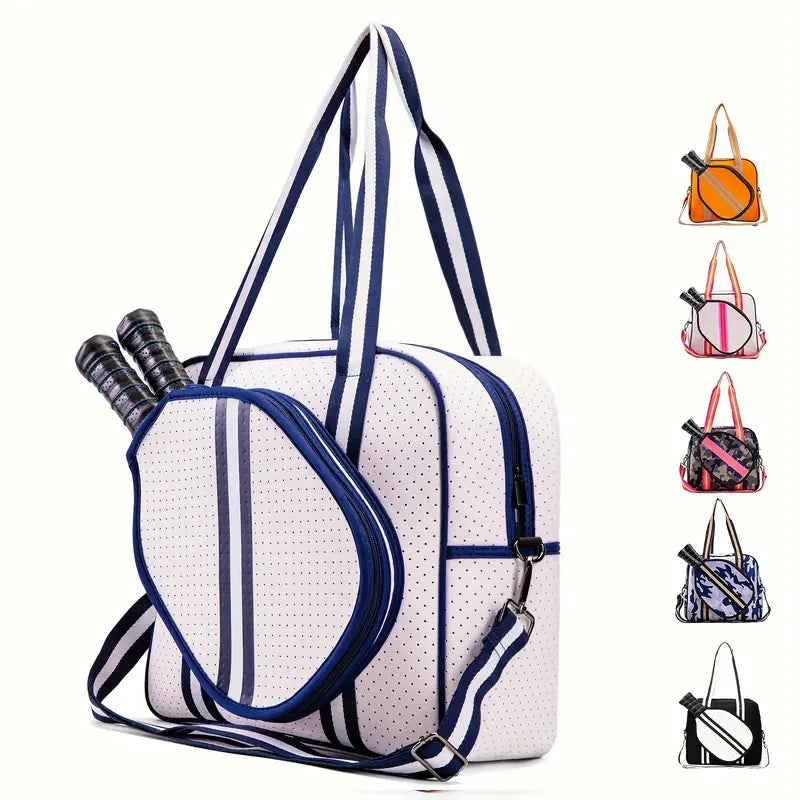 Crossbody Sling Pickleball Tote Bag – Multi-Compartment Sports Bag for Women & Men