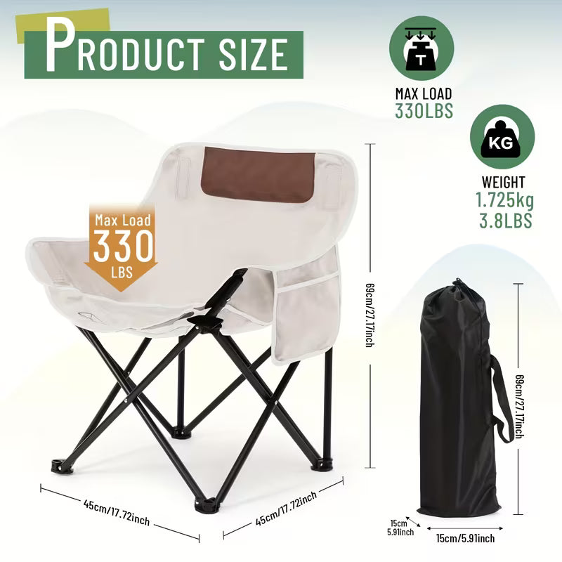 Chairs - Small,  Outdoor Chair with Side Pocket
