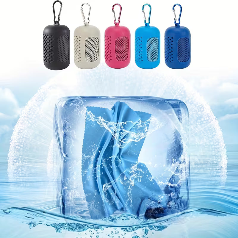 SunCare- Round Travel Sweat Cooling Towel