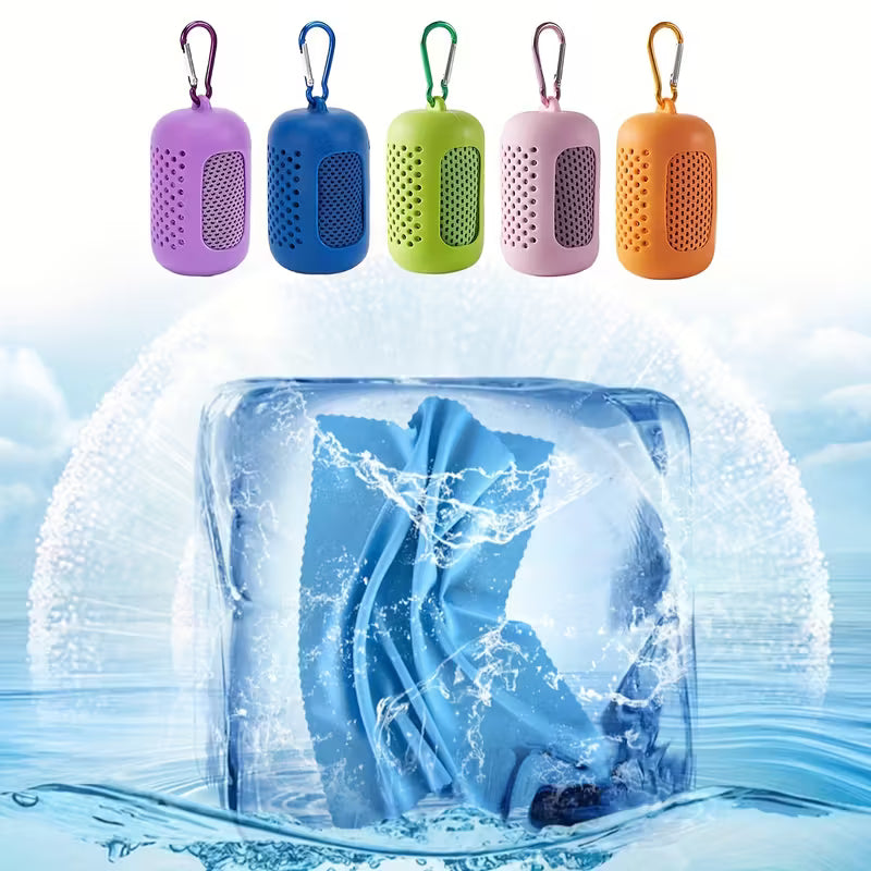 SunCare- Round Travel Sweat Cooling Towel