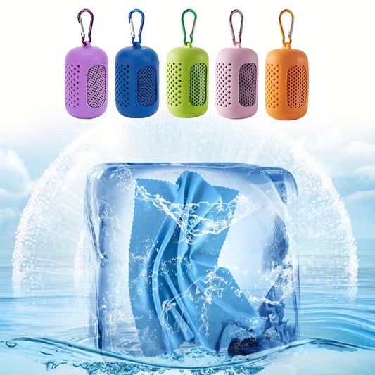 SunCare- Round Travel Sweat Cooling Towel