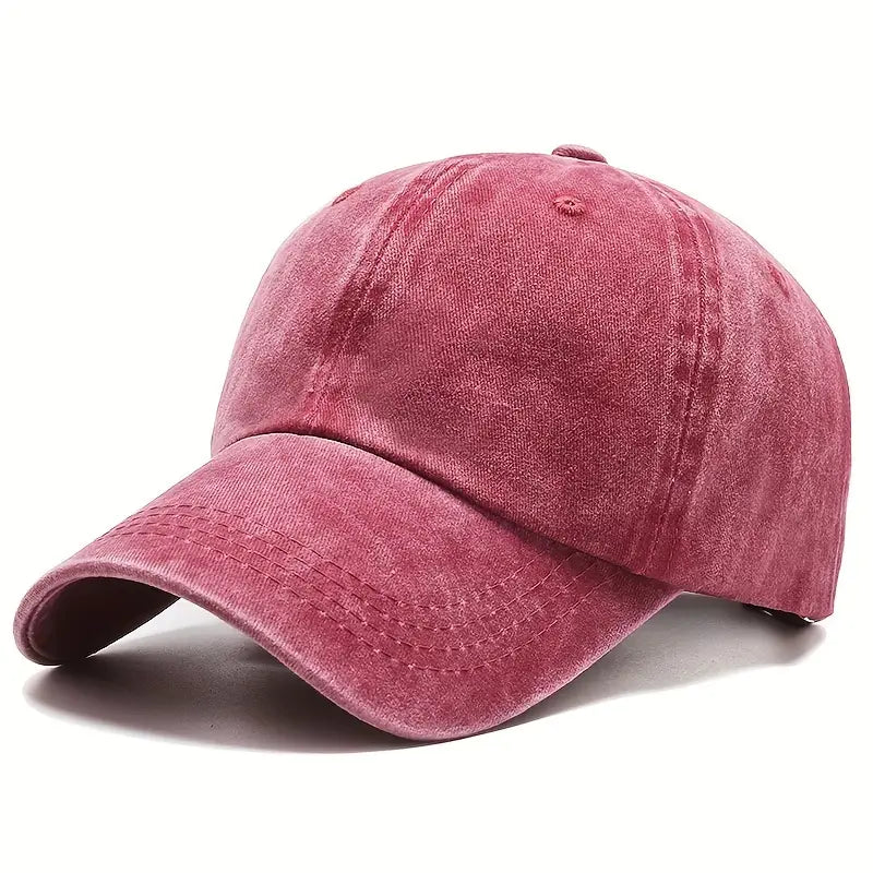 Classic Cotton Baseball Cap (Vintage Wash)