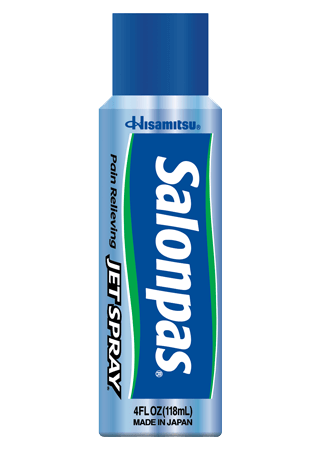 FirstAid-Salonpas® JET SPRAY® Fast, Convenient Pain Relief