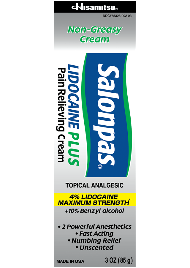 FirstAid-Salonpas® LIDOCAINE PLUS Pain Relieving Cream