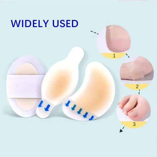 15pcs Invisible Gel Blister Covers for Heels, Feet, and Toes