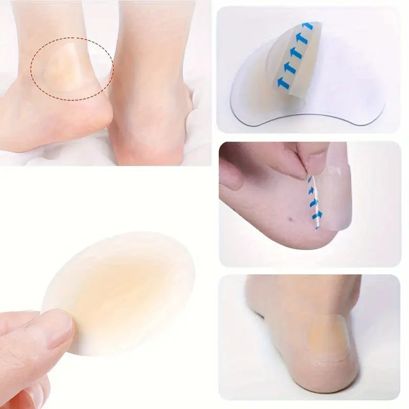 15pcs Invisible Gel Blister Covers for Heels, Feet, and Toes