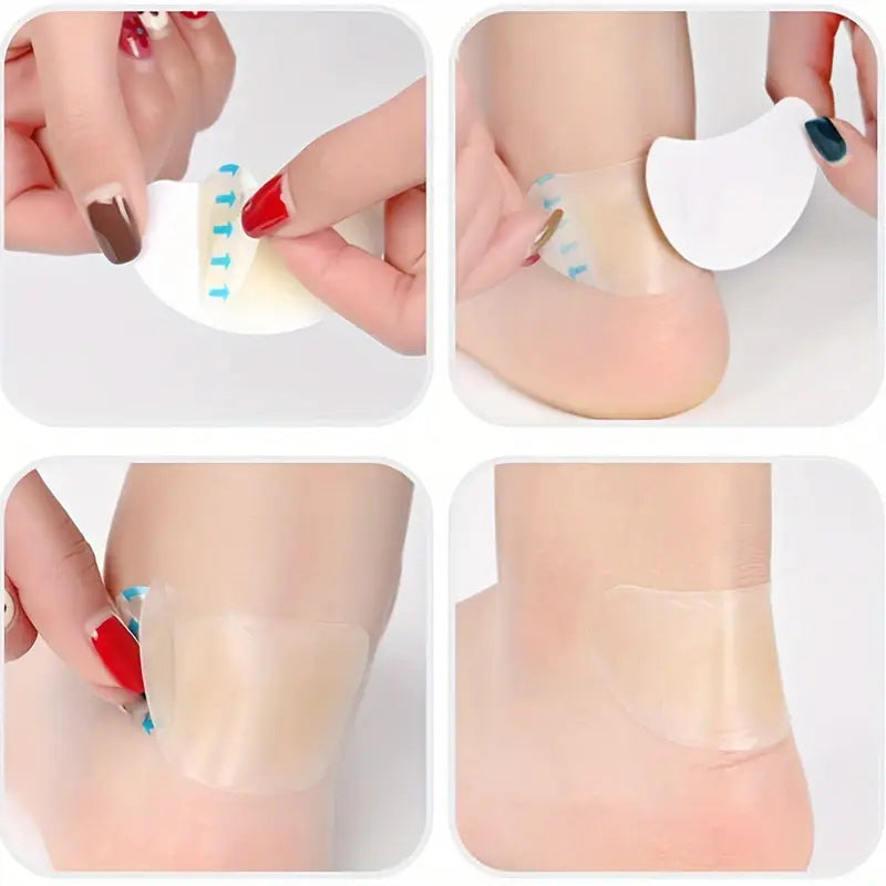 15pcs Invisible Gel Blister Covers for Heels, Feet, and Toes