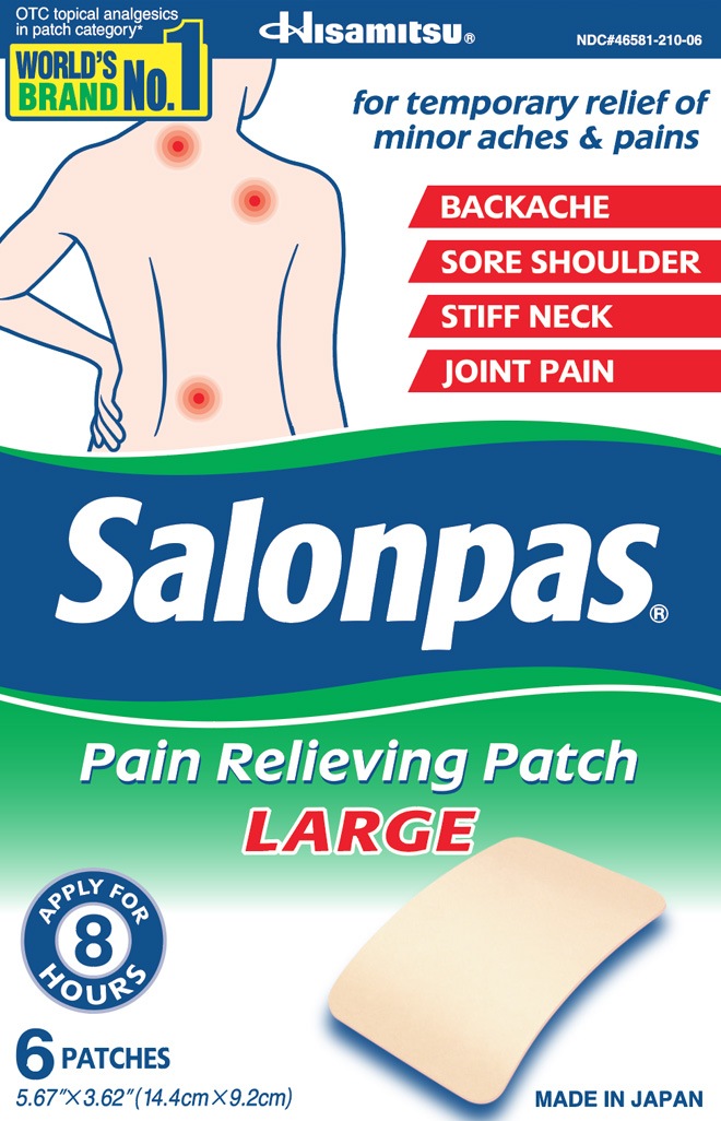 FirstAid-Salonpas® Pain Relief Patch LARGE