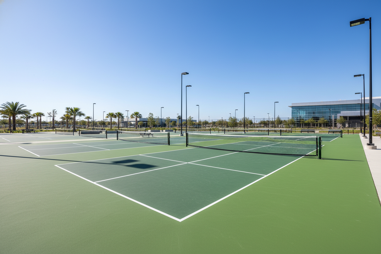  pickleball courts
