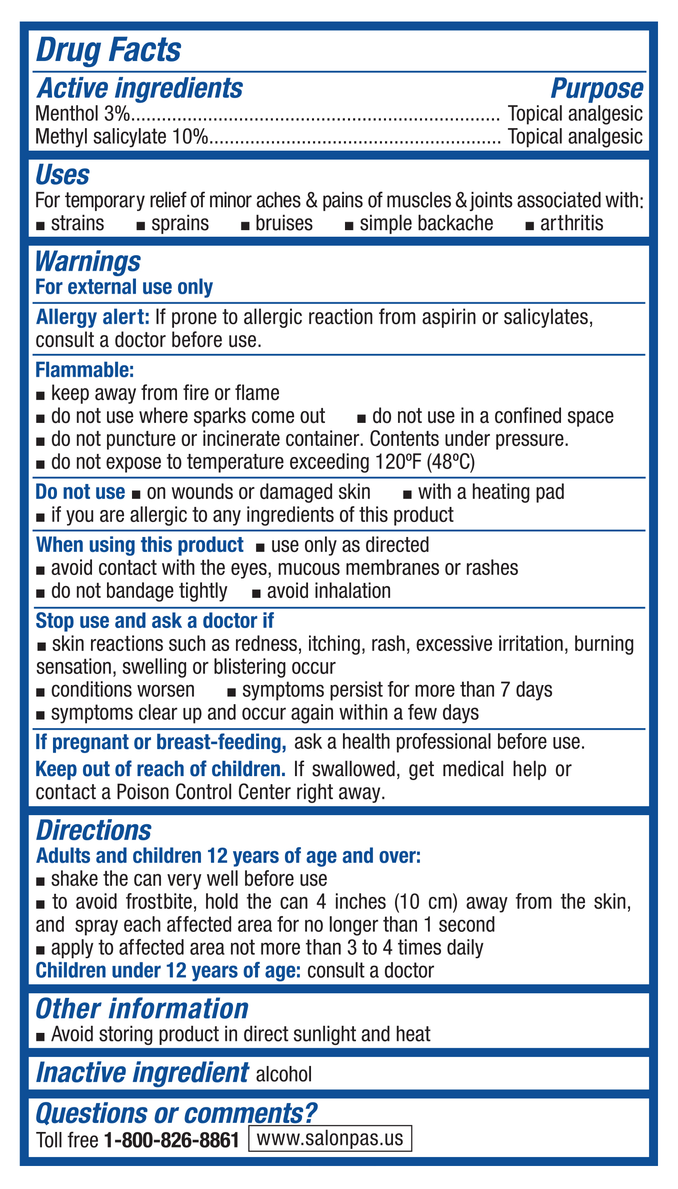 FirstAid-Salonpas® JET SPRAY® Fast, Convenient Pain Relief