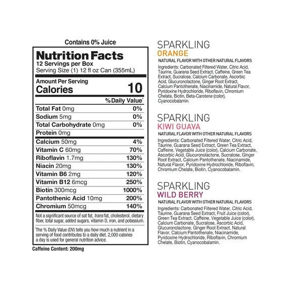 Celsius Sparkling Energy Drink