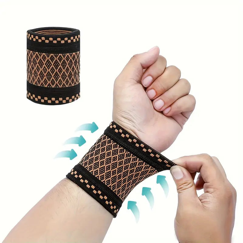 ActivEE™ Copper-Infused Wristband – Compression Support for Sports & Daily Use