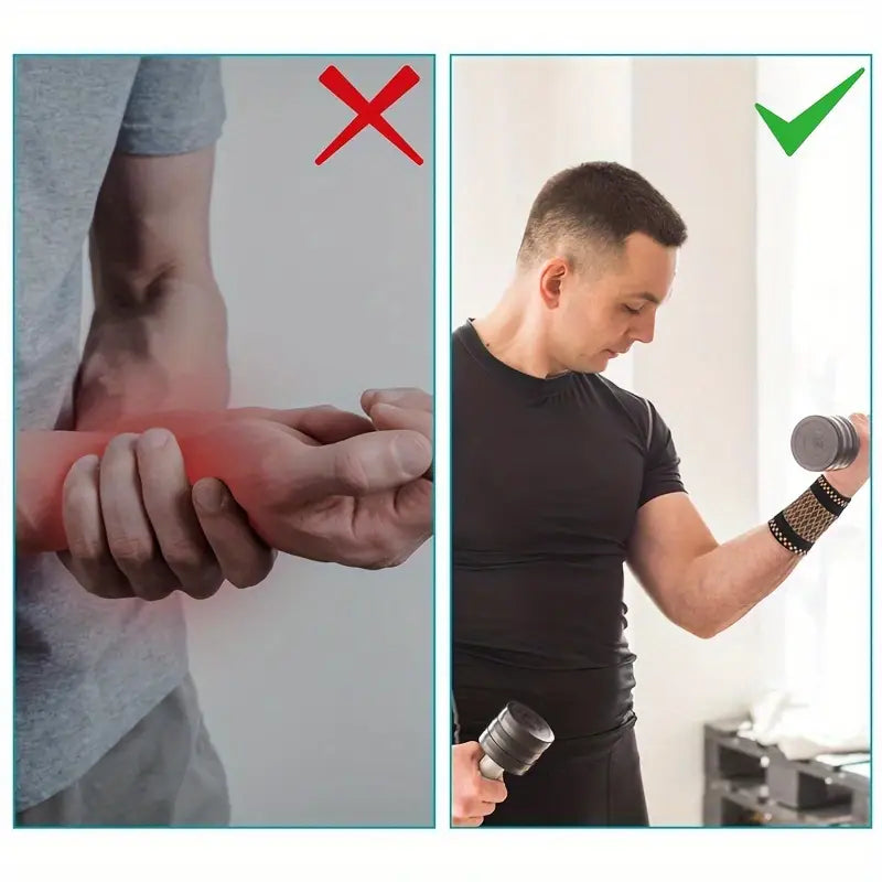 ActivEE™ Copper-Infused Wristband – Compression Support for Sports & Daily Use